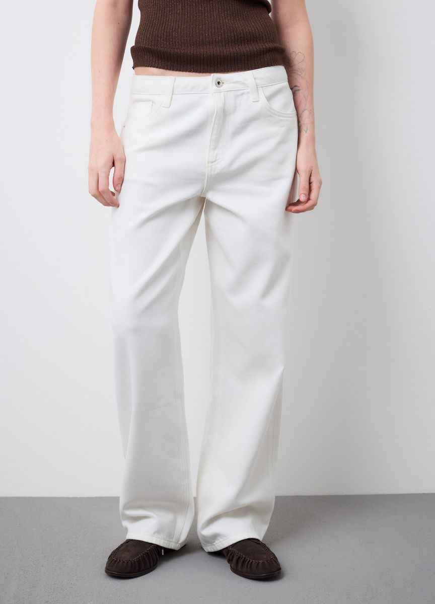 Klassische Hose mit geradem Bein