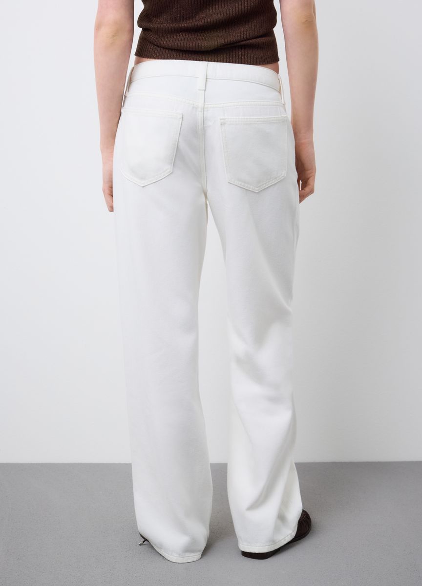 Klassische Hose mit geradem Bein