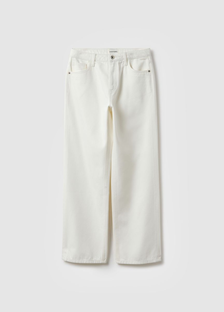 Klassische Hose mit geradem Bein