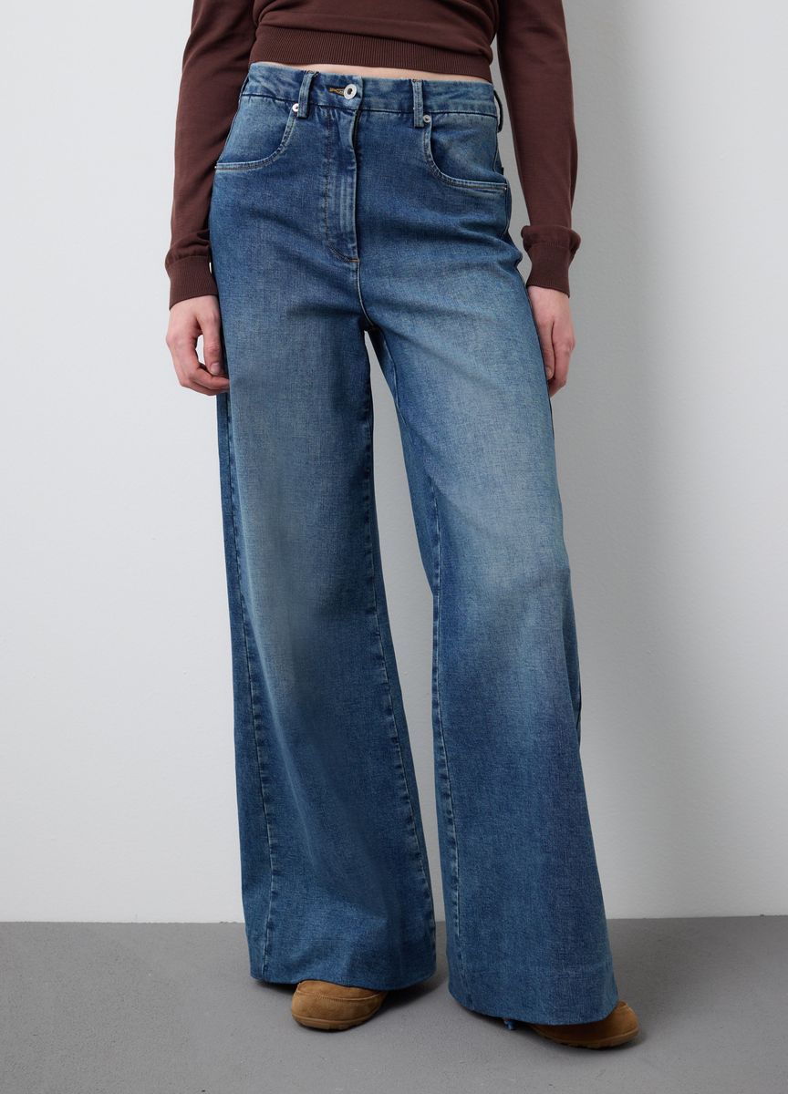 Klassische Hose mit geradem Bein