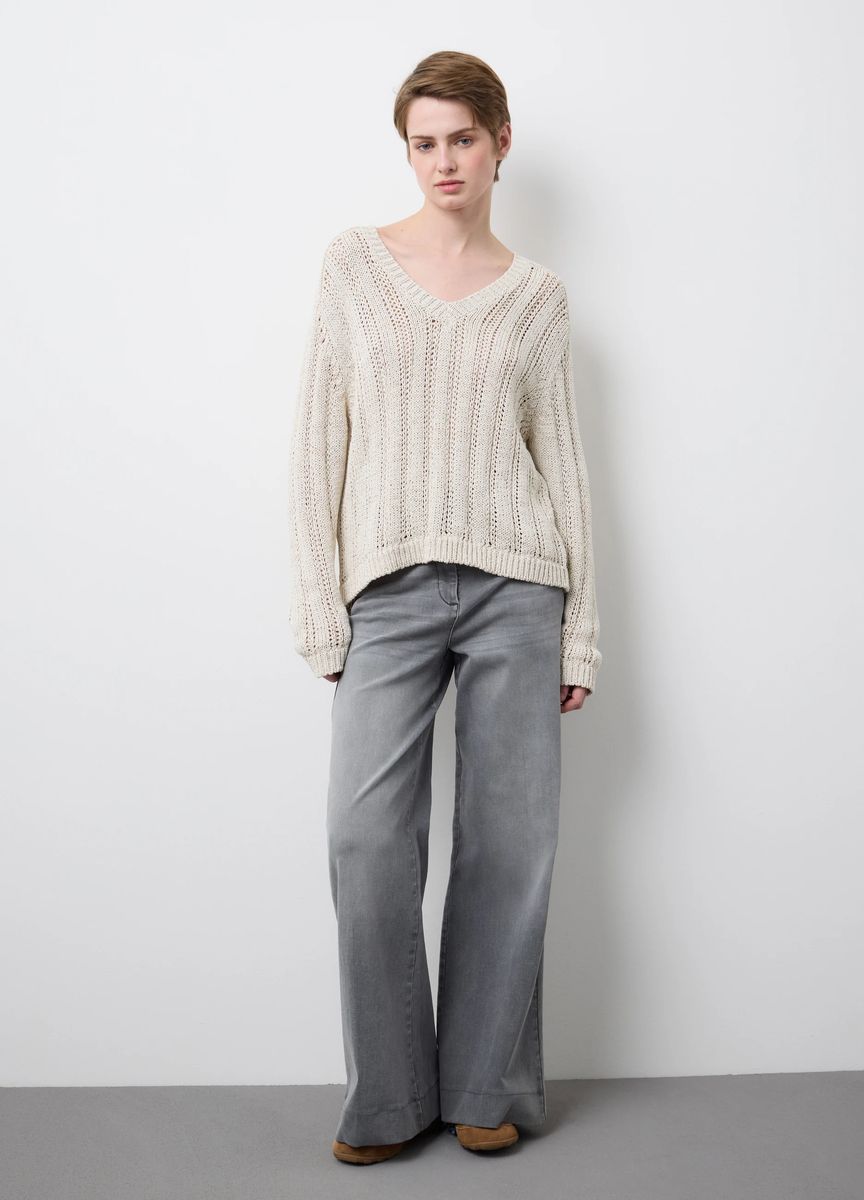 Klassische Hose mit geradem Bein