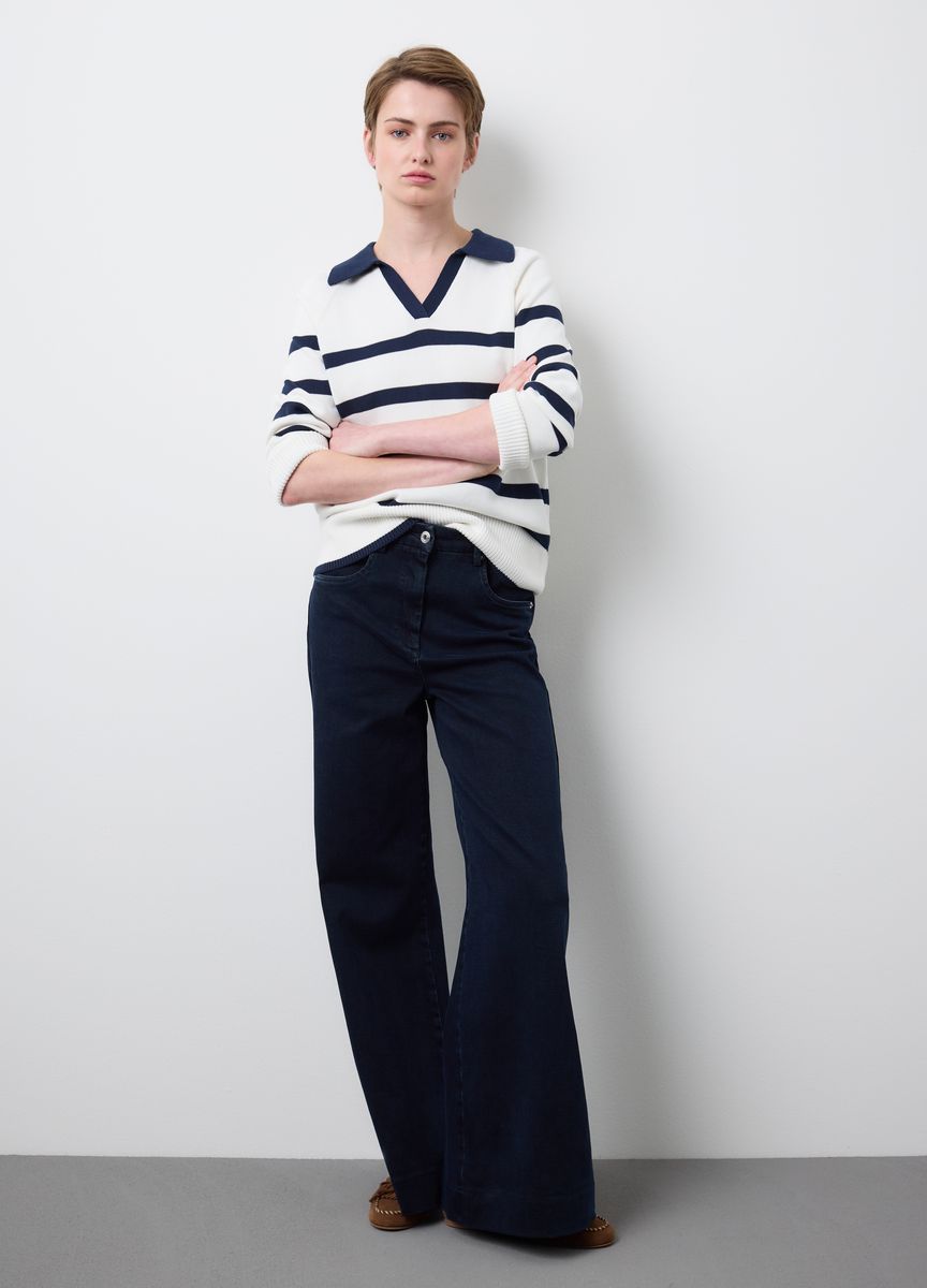 Klassische Hose mit geradem Bein