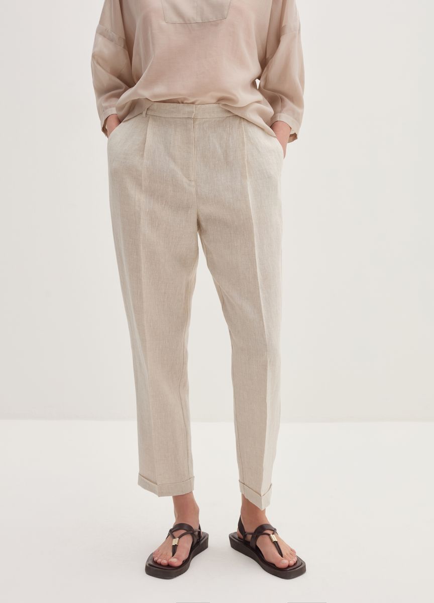 Klassische Hose mit geradem Bein