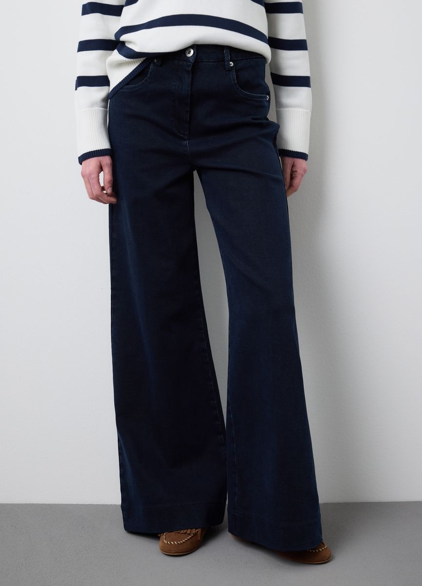 Klassische Hose mit geradem Bein