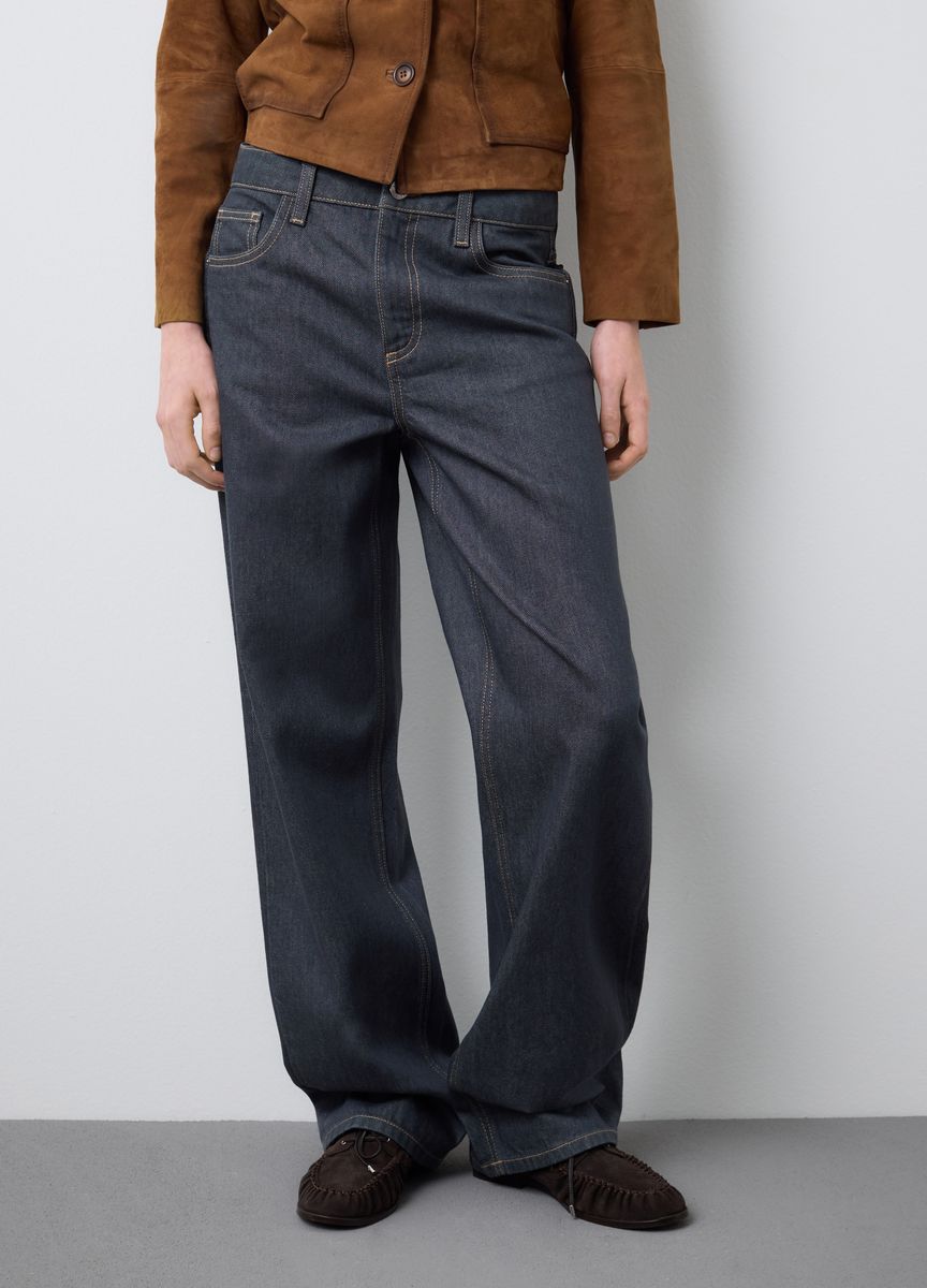 Klassische Hose mit geradem Bein