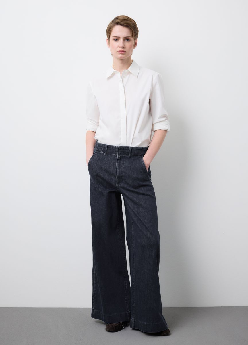 Klassische Hose mit geradem Bein