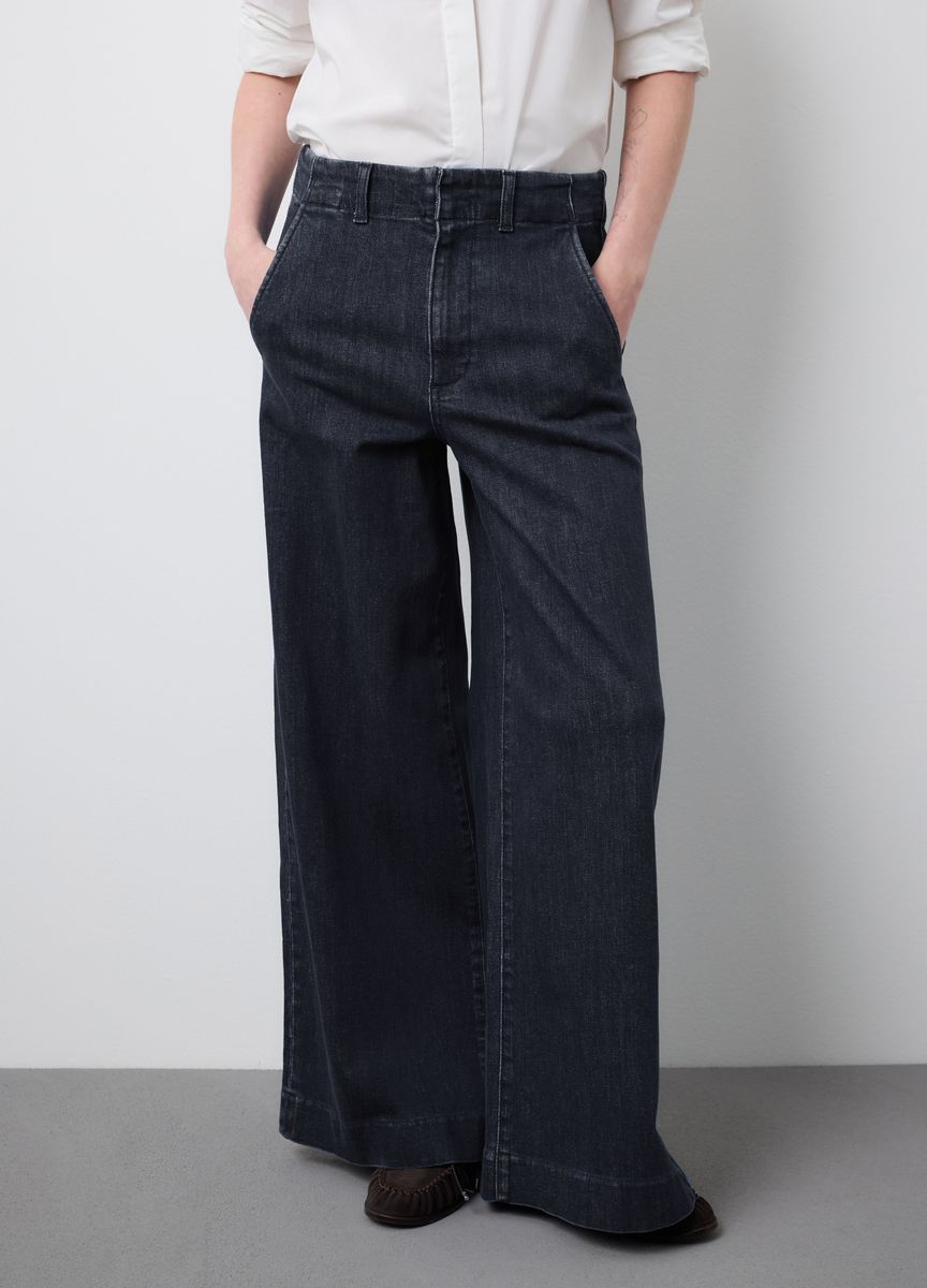 Klassische Hose mit geradem Bein