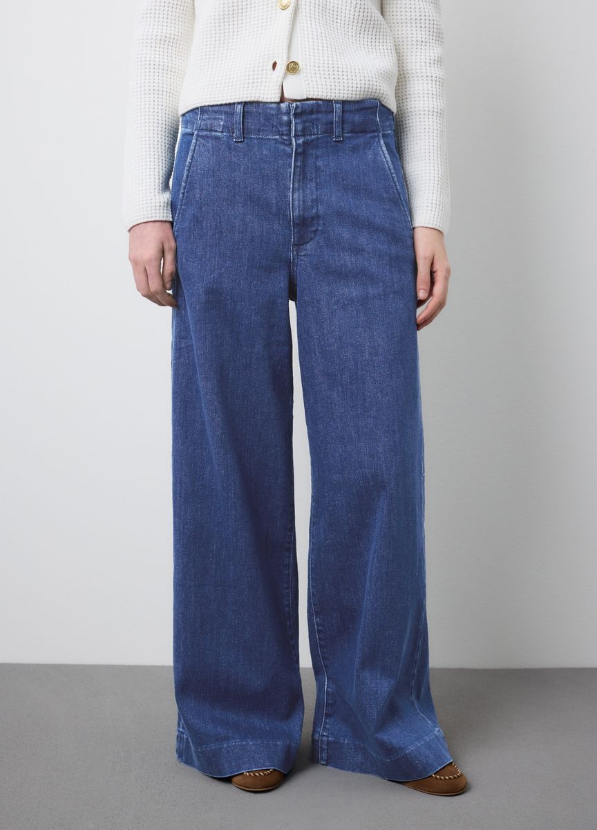 Klassische Hose mit geradem Bein