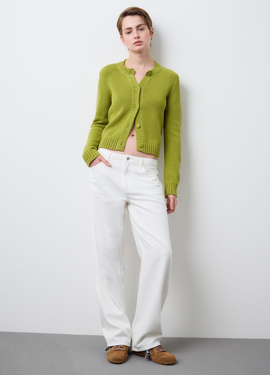 Klassische Hose mit geradem Bein