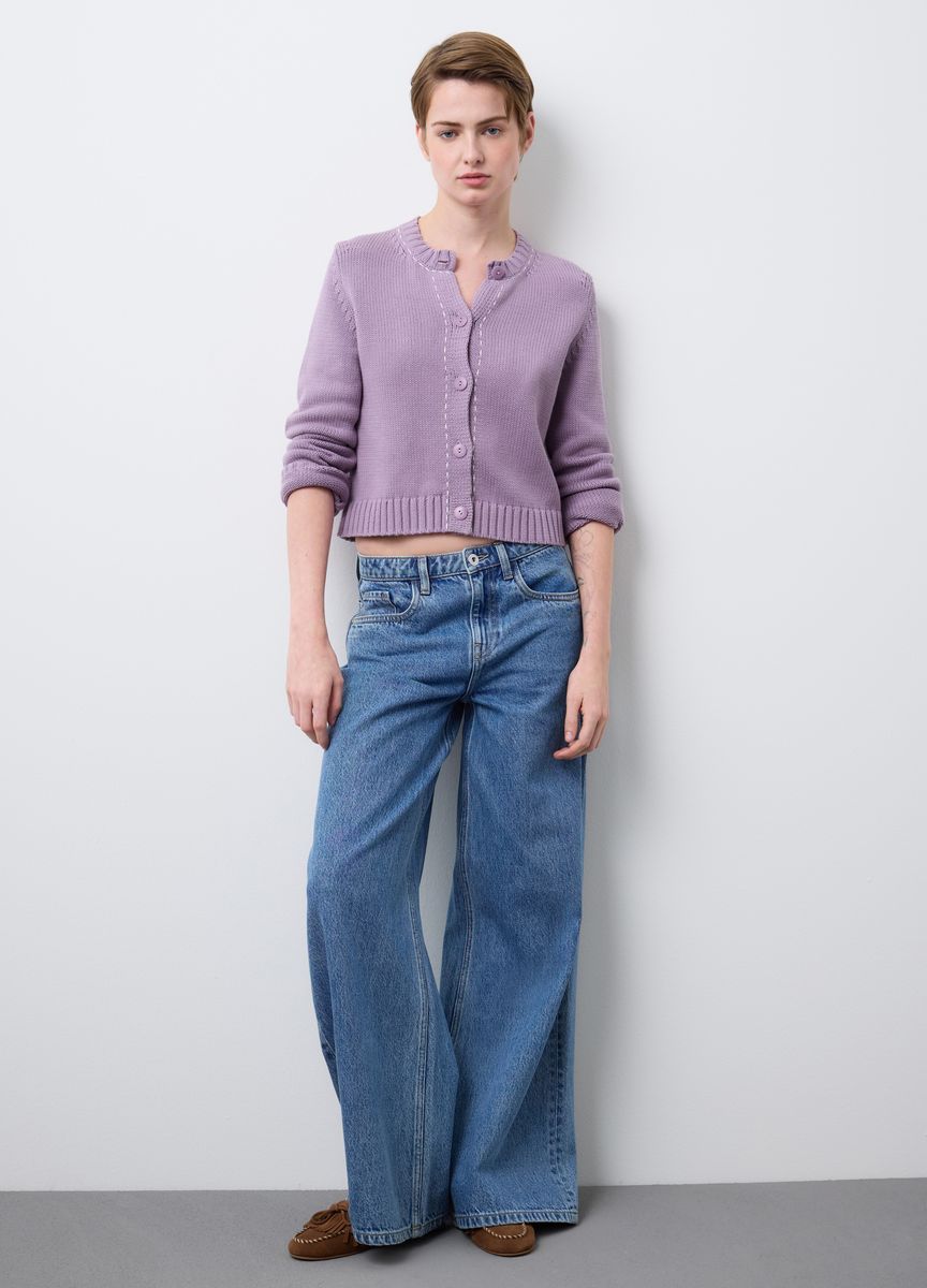 Klassische Hose mit geradem Bein