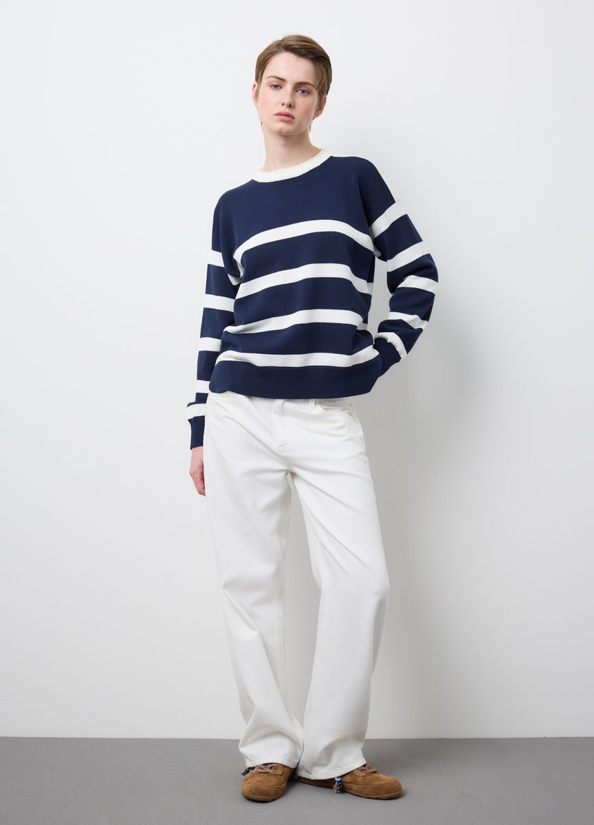 Klassische Hose mit geradem Bein