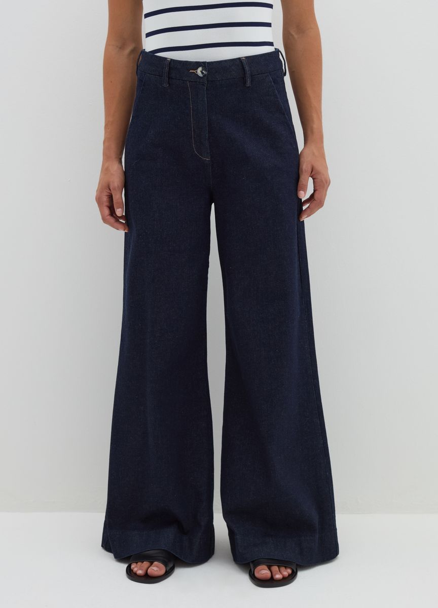 Klassische Hose mit geradem Bein