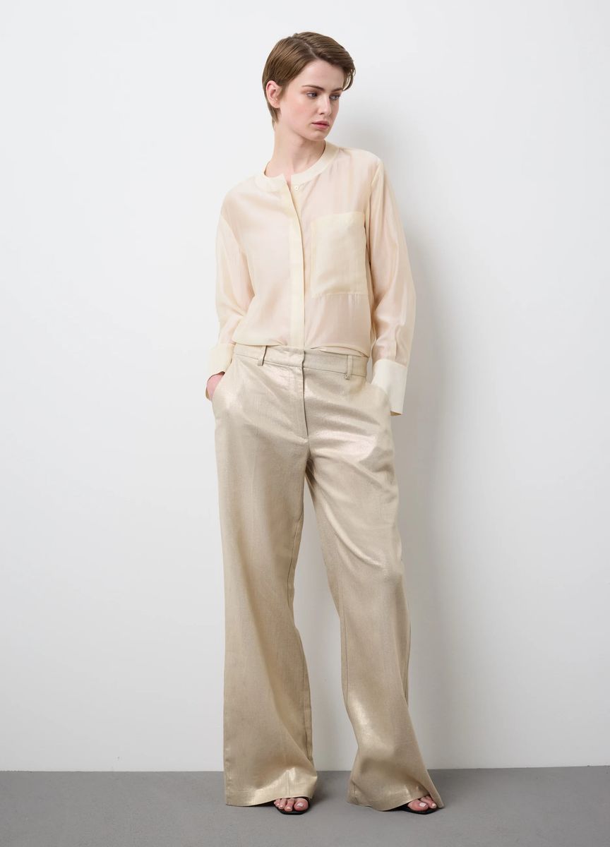 Klassische Hose mit geradem Bein