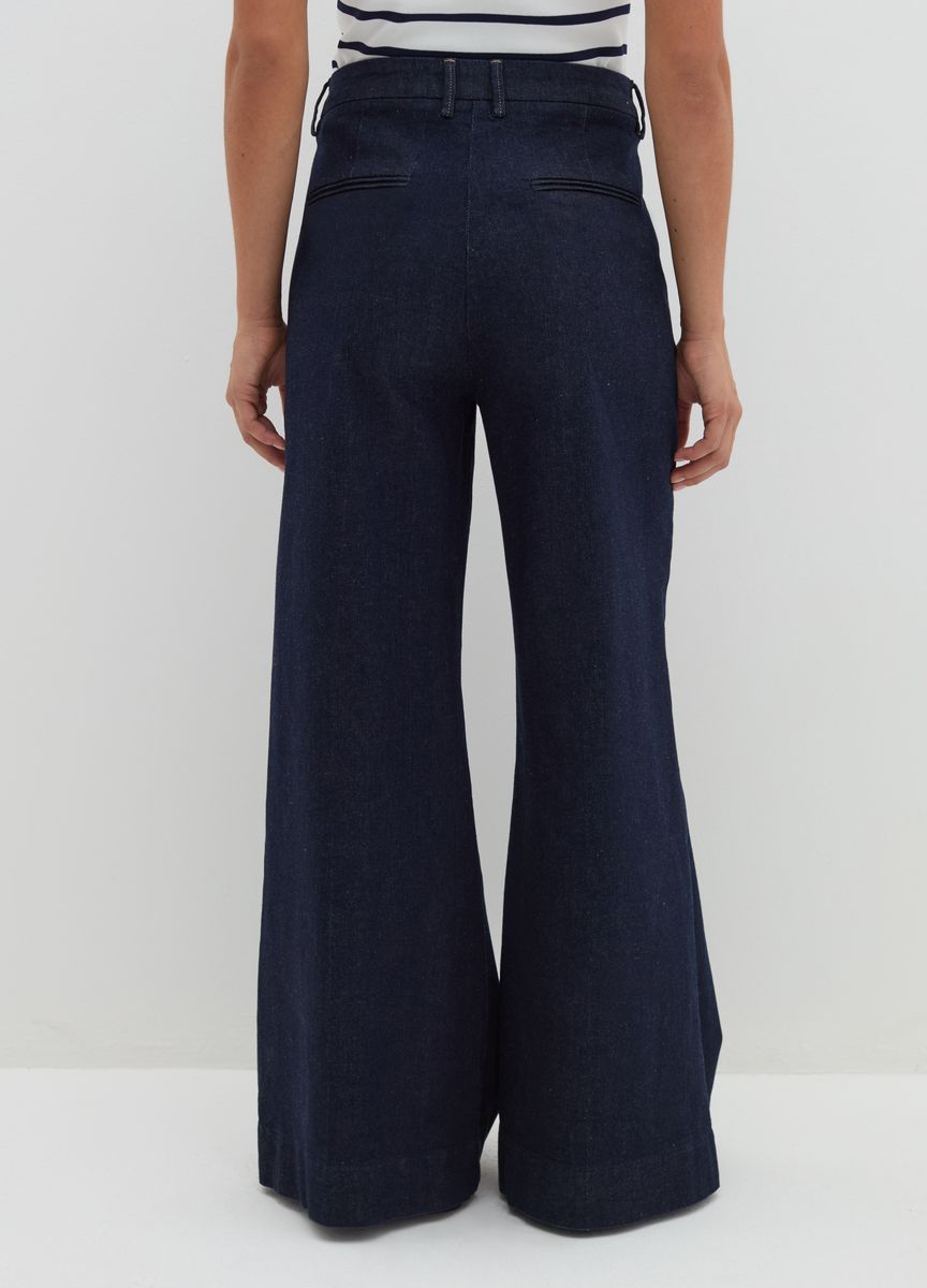 Klassische Hose mit geradem Bein