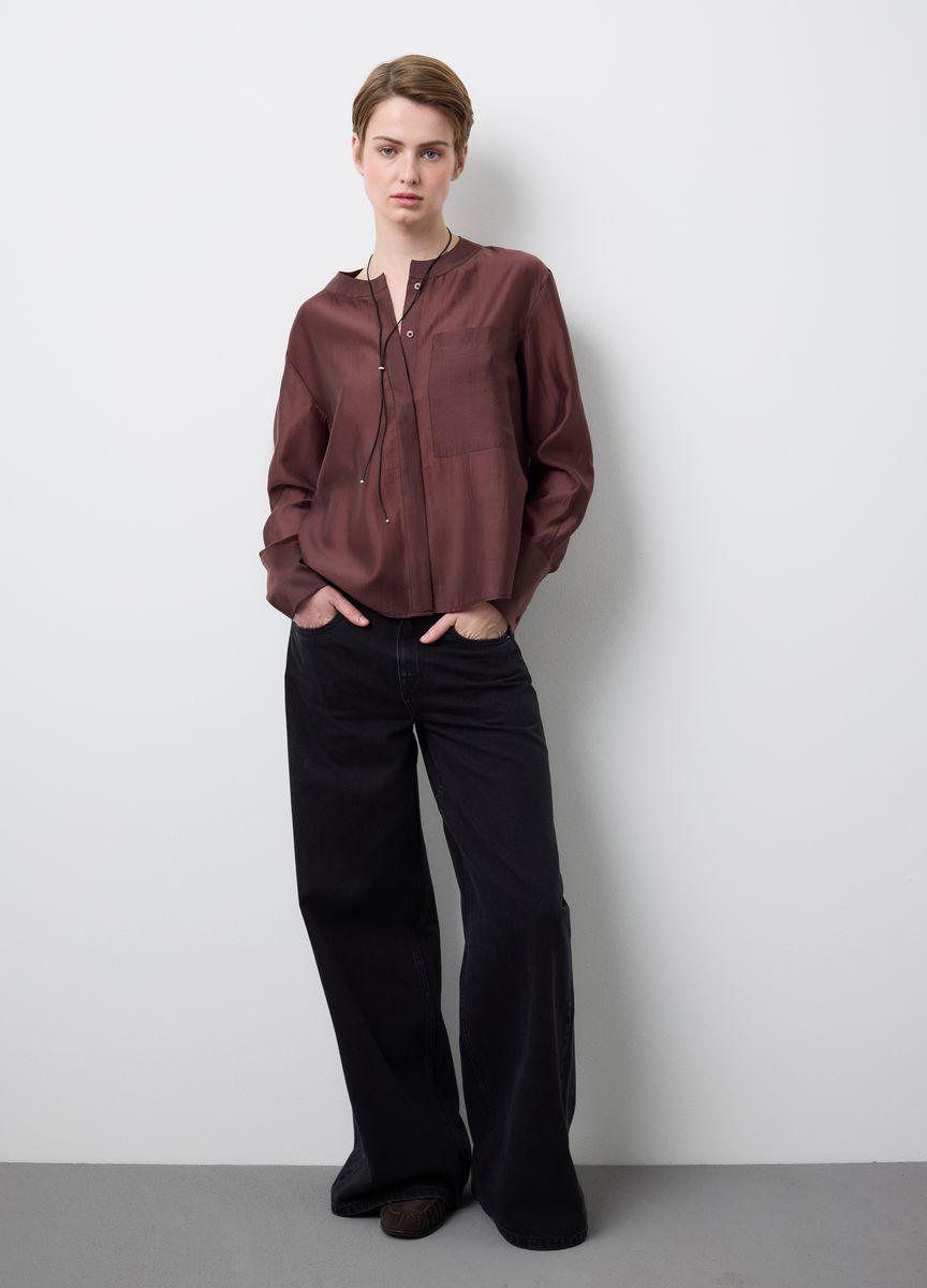 Klassische Hose mit geradem Bein
