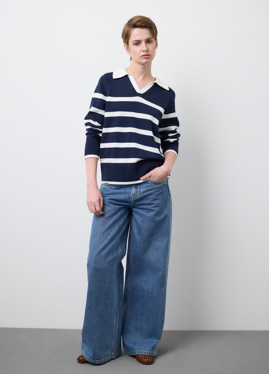 Klassische Hose mit geradem Bein