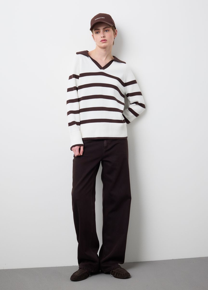 Klassische Hose mit geradem Bein