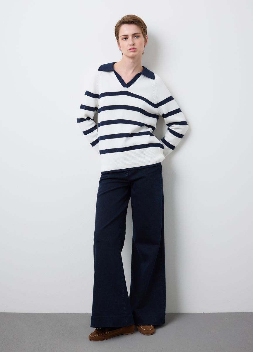 Klassische Hose mit geradem Bein