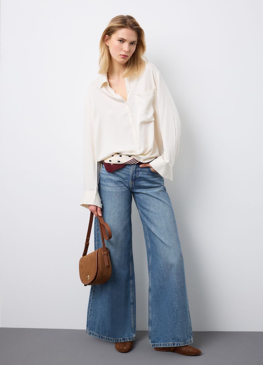 Klassische Hose mit geradem Bein