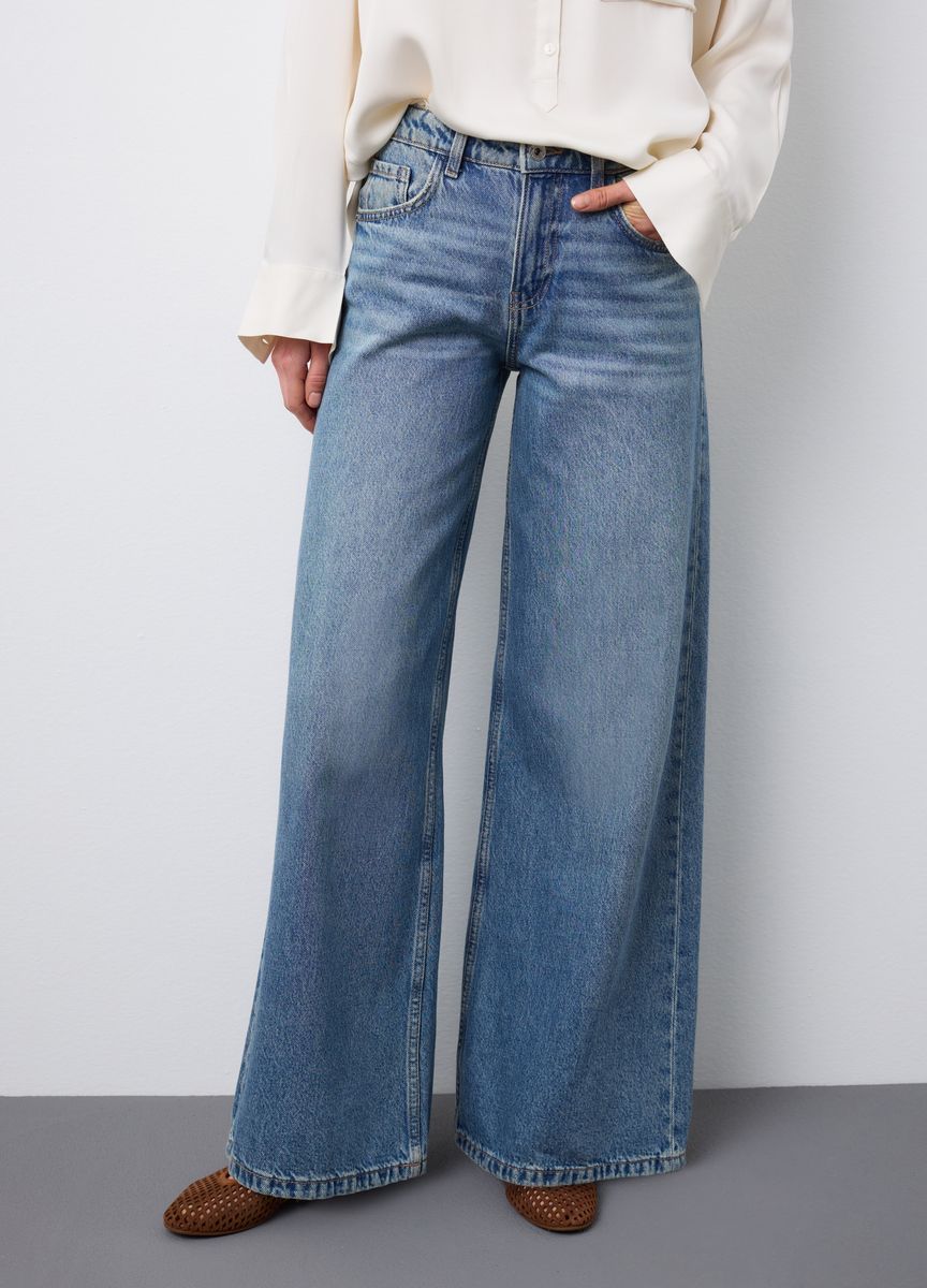 Klassische Hose mit geradem Bein