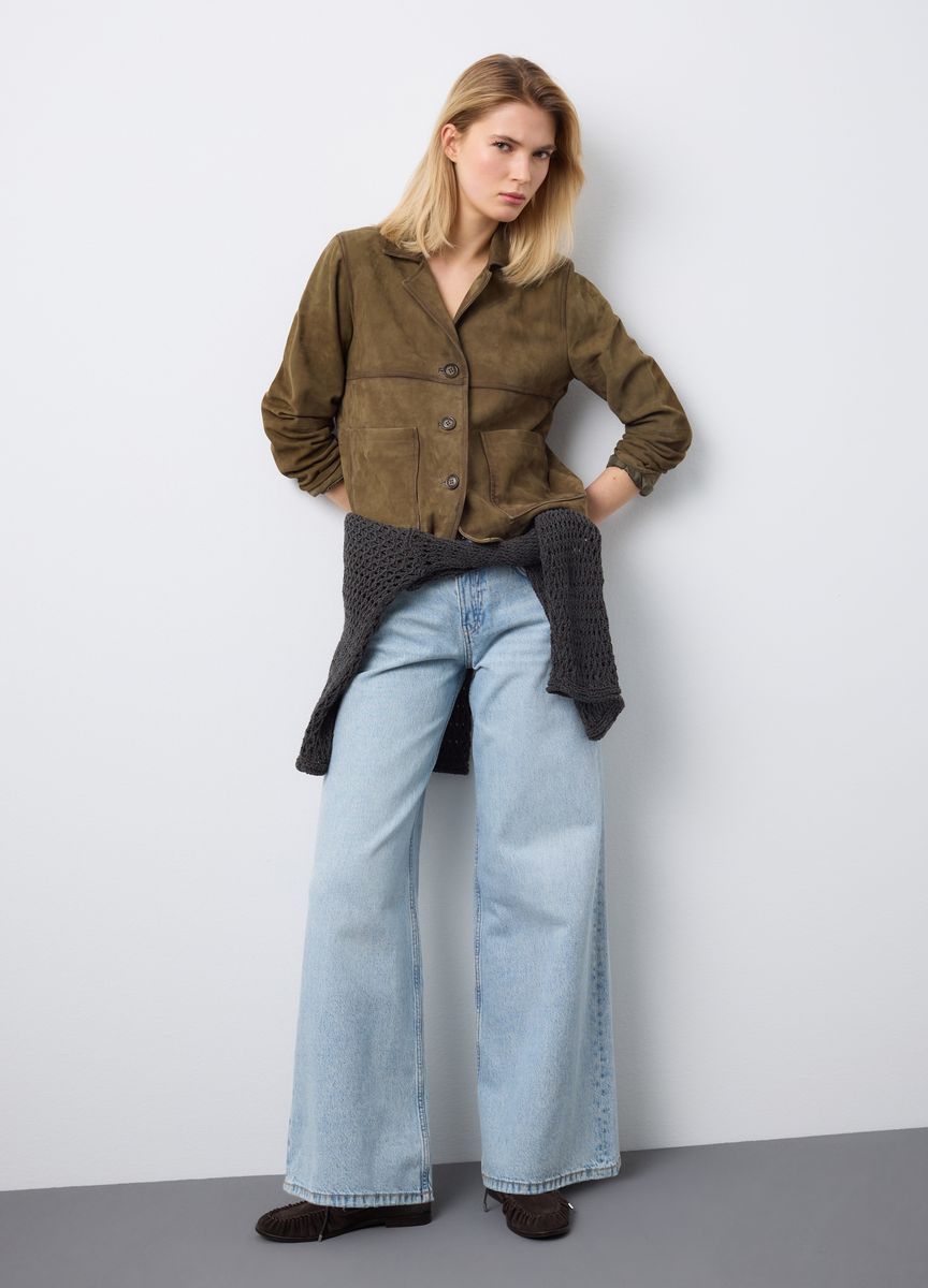 Klassische Hose mit geradem Bein