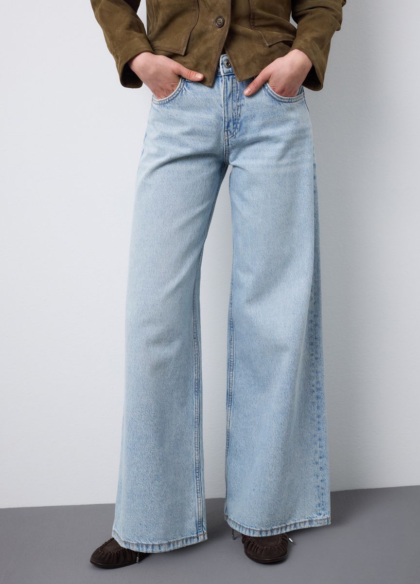 Klassische Hose mit geradem Bein