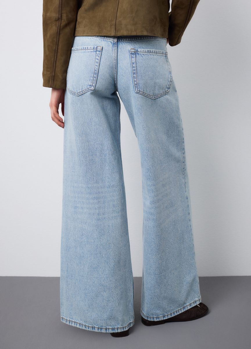 Klassische Hose mit geradem Bein
