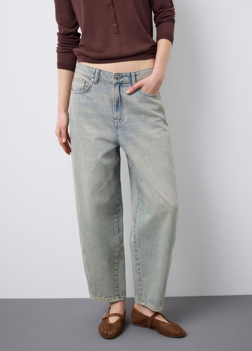 Klassische Hose mit geradem Bein