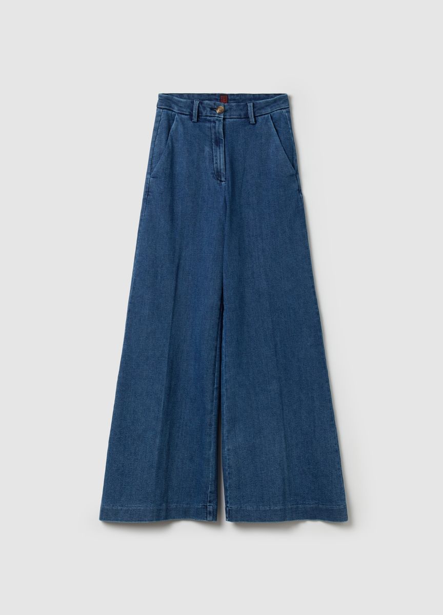 Klassische Hose mit geradem Bein