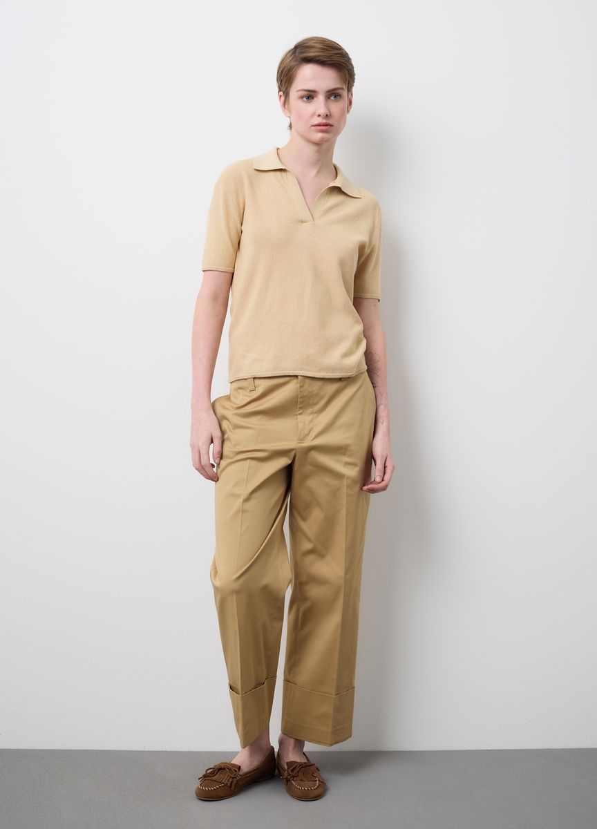 Klassische Hose mit geradem Bein