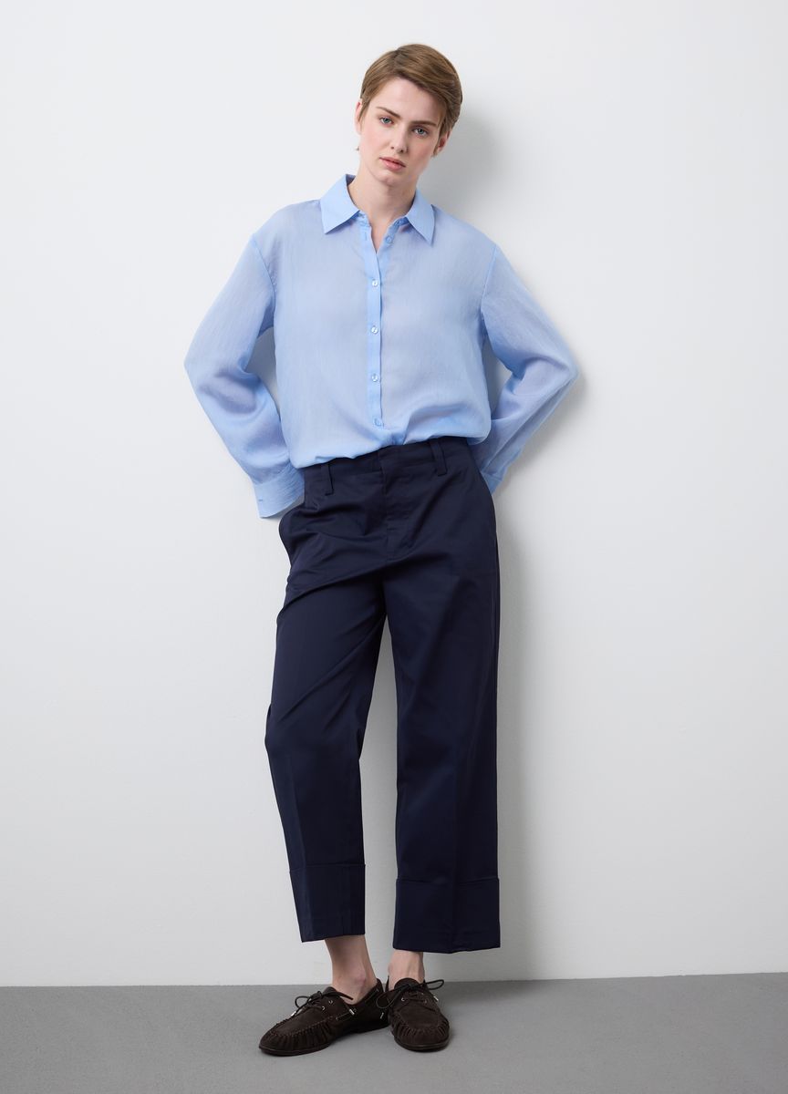 Klassische Hose mit geradem Bein