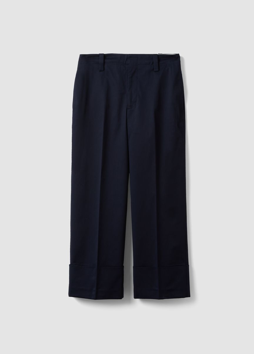 Klassische Hose mit geradem Bein