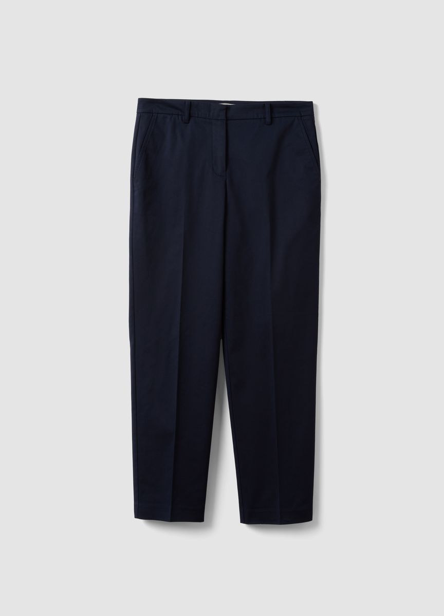 Klassische Hose mit geradem Bein
