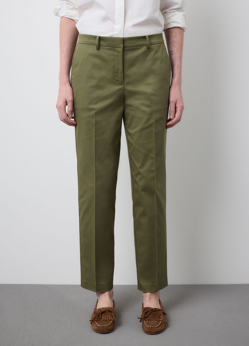 Klassische Hose mit geradem Bein