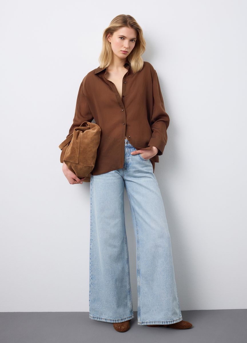 Klassische Hose mit geradem Bein