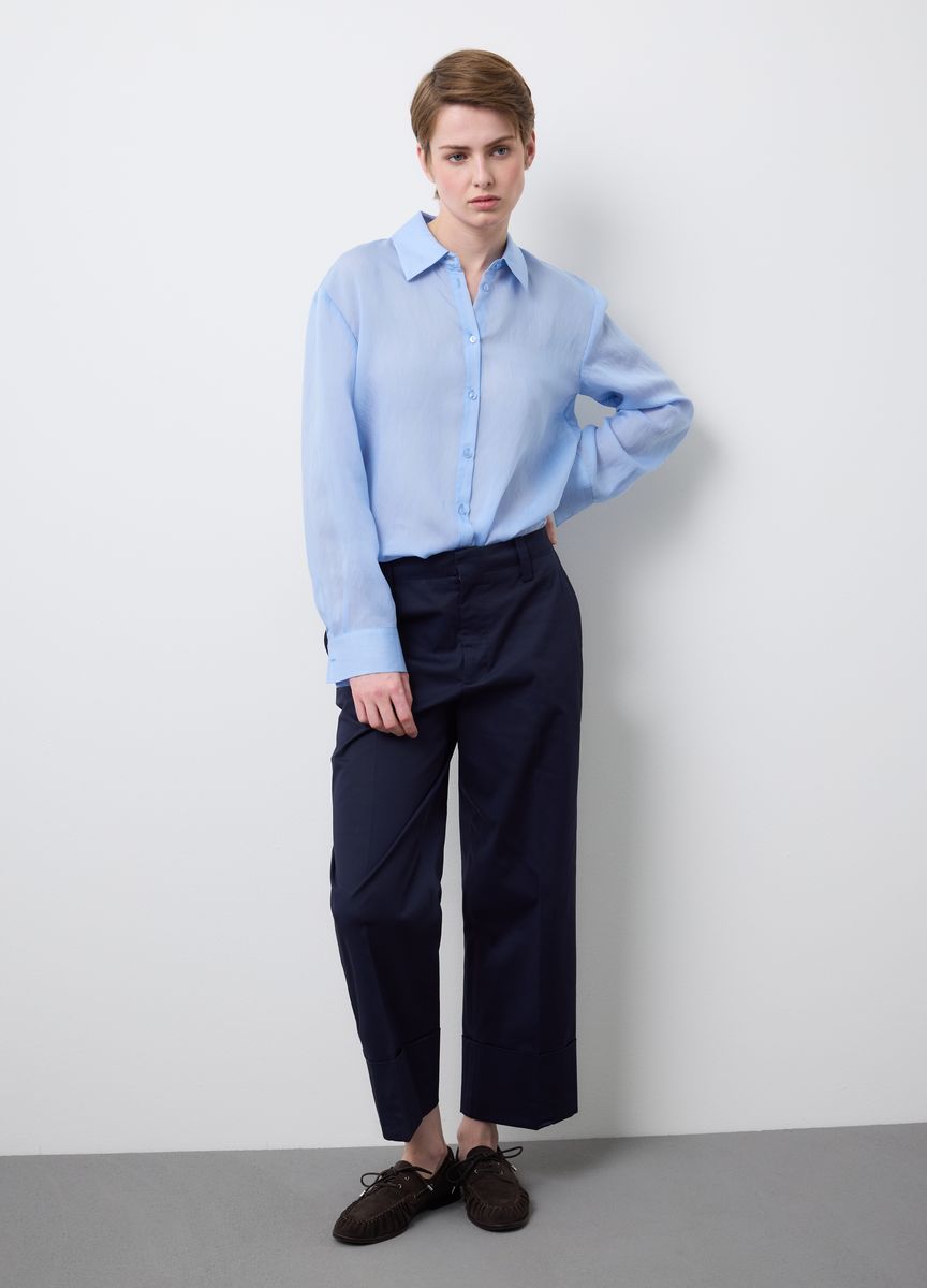 Klassische Hose mit geradem Bein