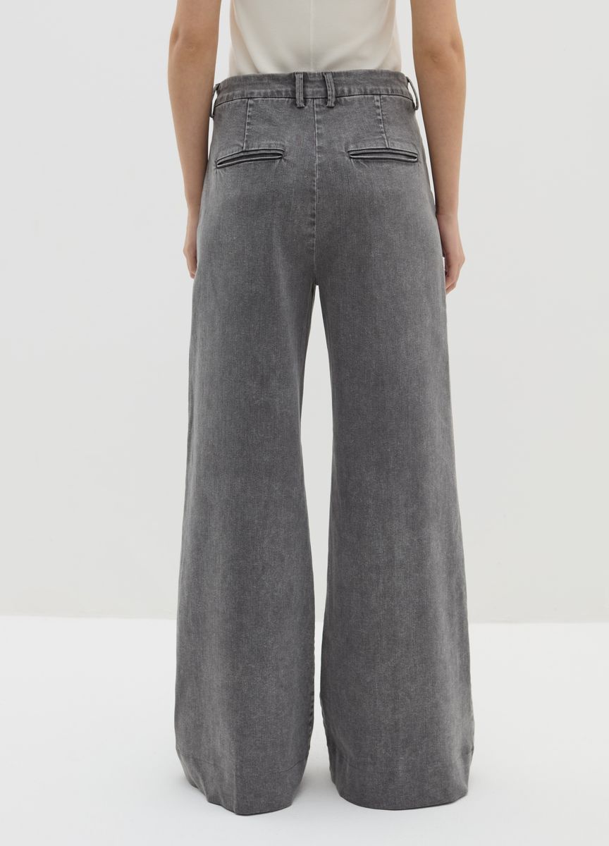 Klassische Hose mit geradem Bein