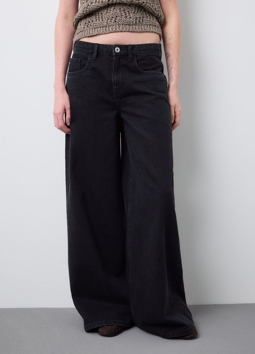 Klassische Hose mit geradem Bein