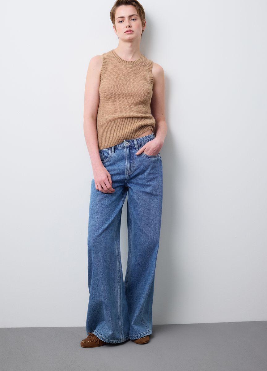 Klassische Hose mit geradem Bein