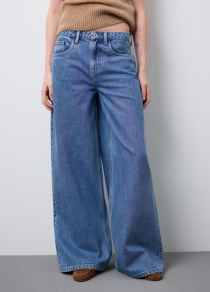 Klassische Hose mit geradem Bein