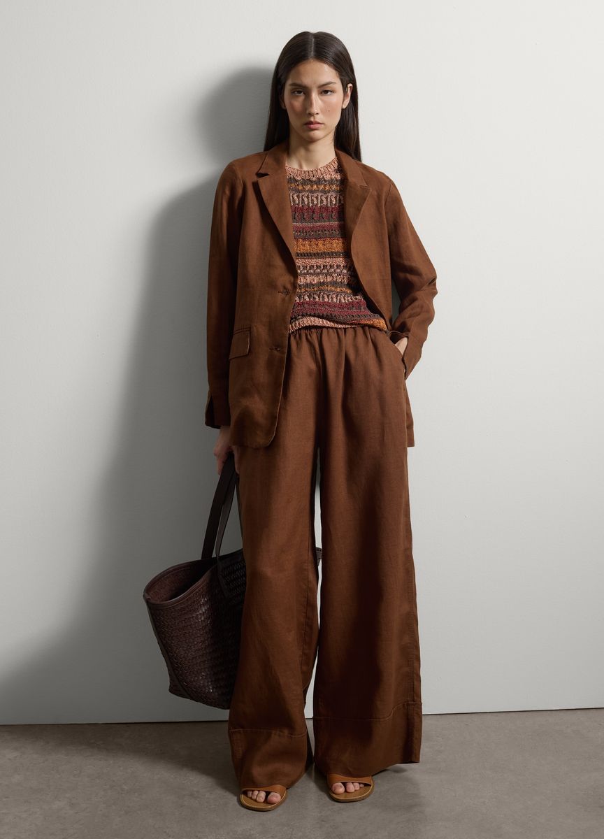 Klassische Hose mit geradem Bein