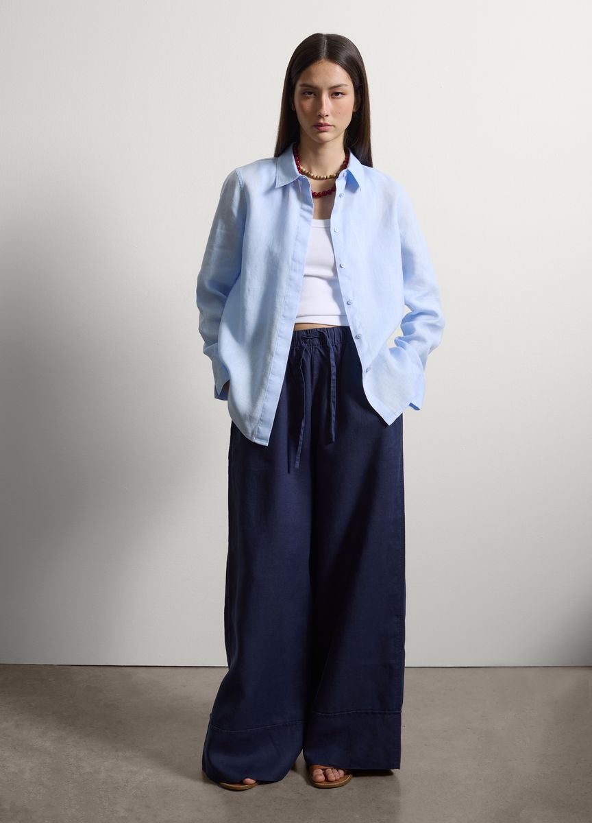 Klassische Hose mit geradem Bein