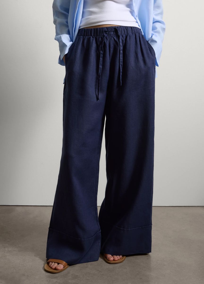 Klassische Hose mit geradem Bein