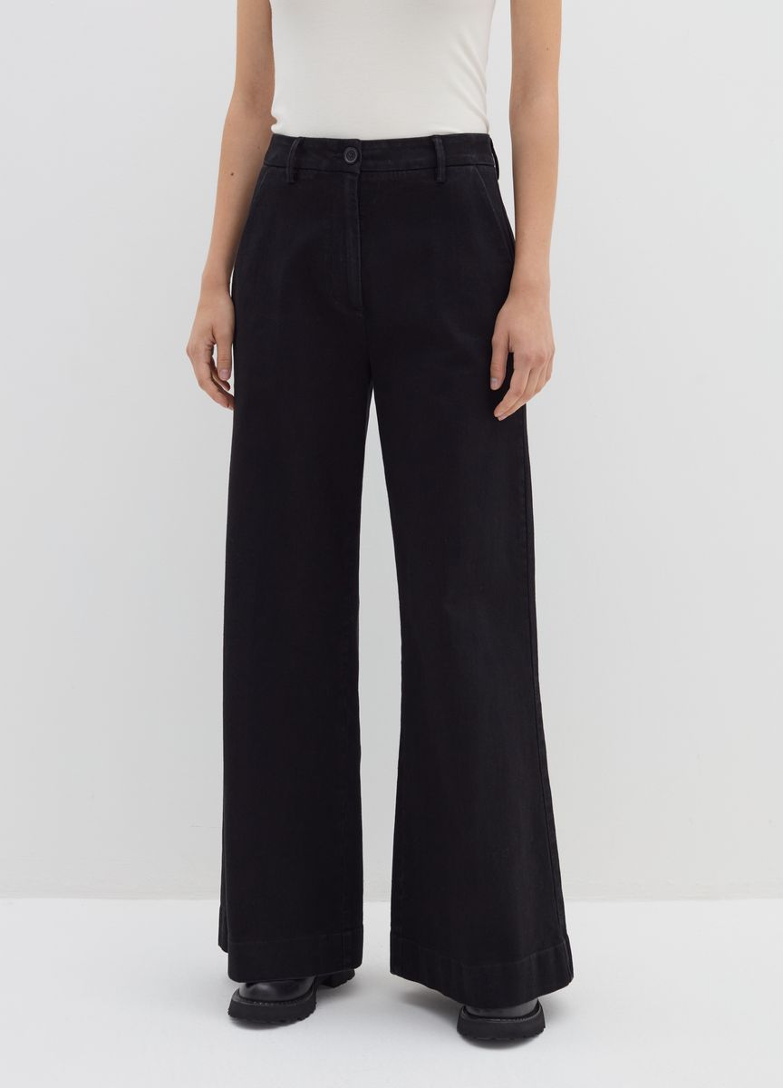 Klassische Hose mit geradem Bein