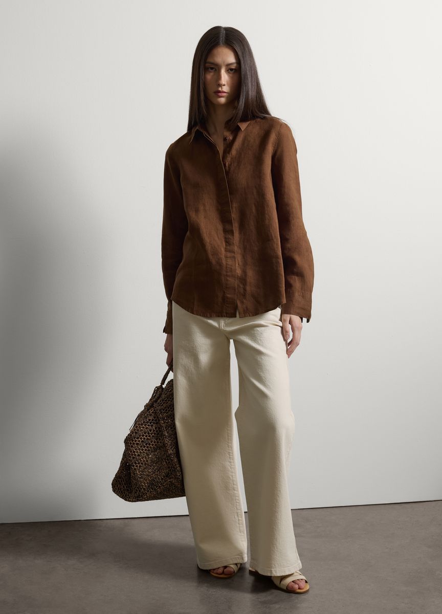 Klassische Hose mit geradem Bein