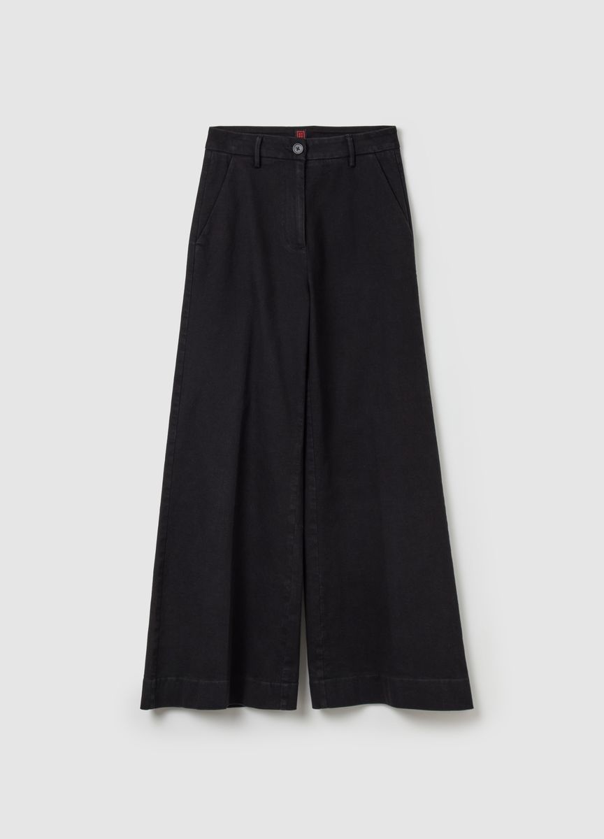 Klassische Hose mit geradem Bein