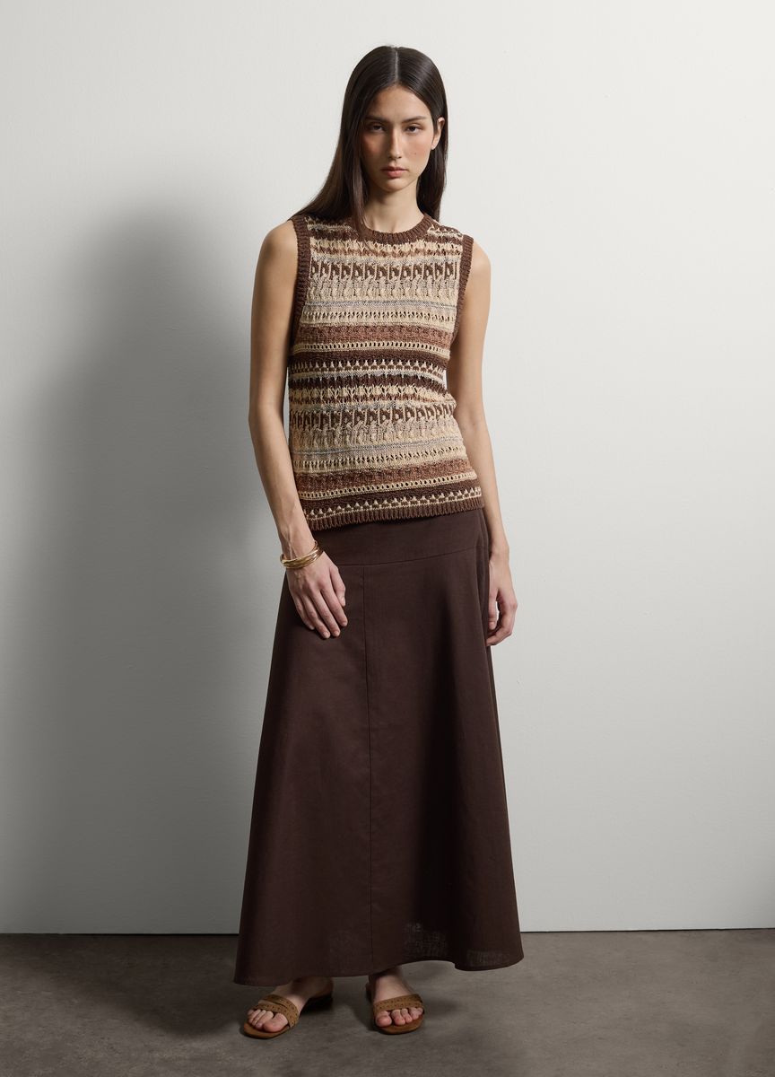Klassische Hose mit geradem Bein