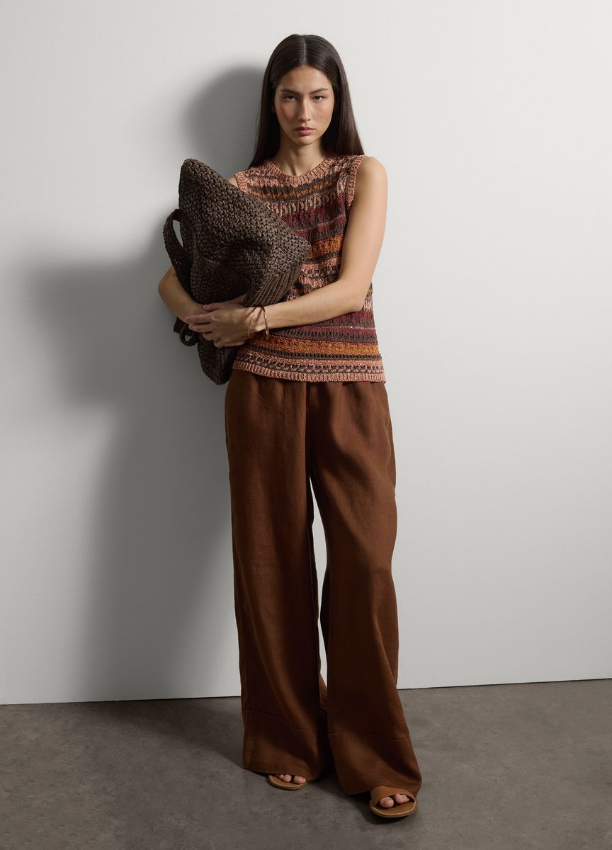 Klassische Hose mit geradem Bein