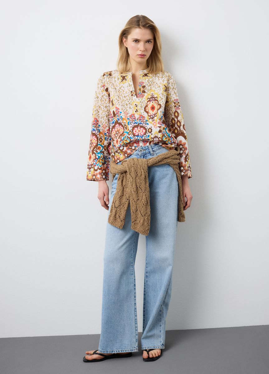 Klassische Hose mit geradem Bein
