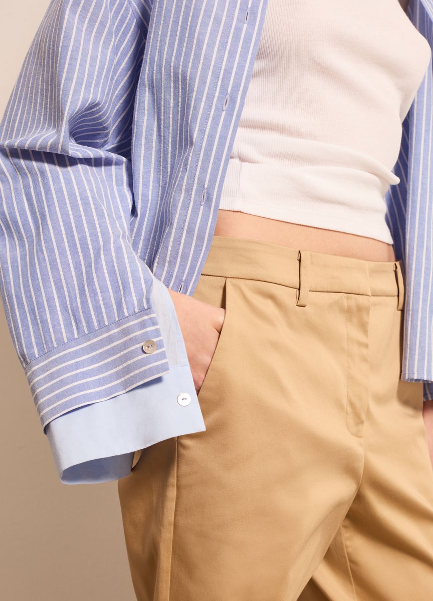Klassische Hose mit geradem Bein